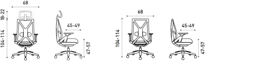 Cadeira operativa Sky Alital Digimaque Mobiliário de Escritório Cadeira de Escritório Cadeira Giratória Reparar Cadeira Reparação de Cadeiras