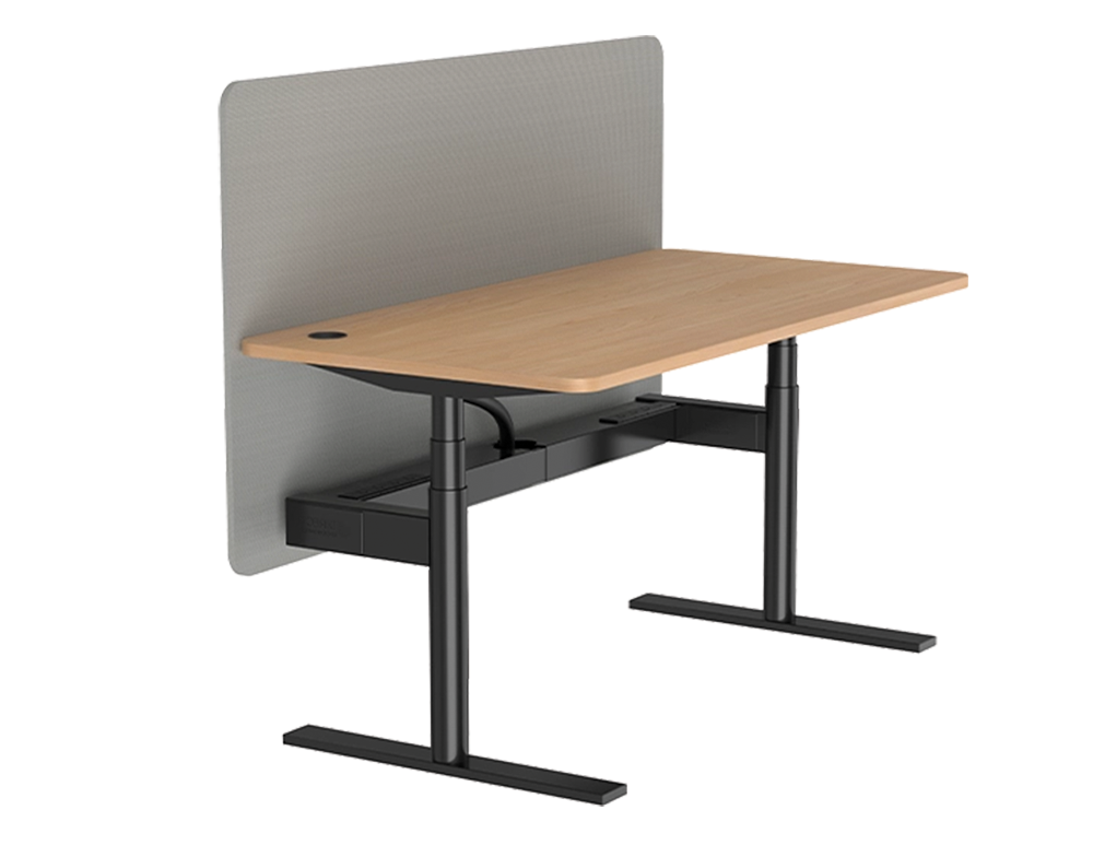 Secretária de pé ajustável em altura