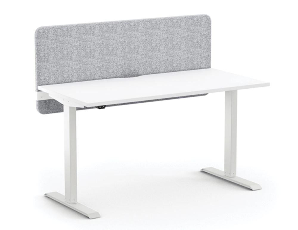 Secretária de pé ajustável em altura