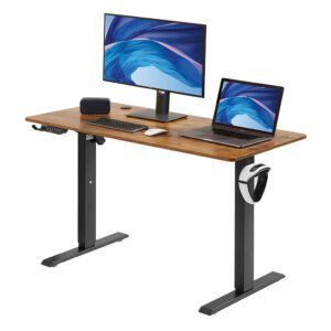 secretária de pé ajustável em altura mesa elevatória na Digimaque